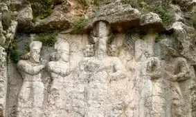 تخریب تاج بهرام دوم ساسانی با مواد منفجره/ عکس