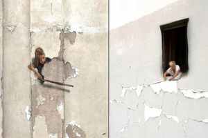  هنر خیابانی؛ شاهکارهای خلاقانۀ دختر ایرانی روی دیوارهای میلان ایتالیا