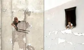  هنر خیابانی؛ شاهکارهای خلاقانۀ دختر ایرانی روی دیوارهای میلان ایتالیا