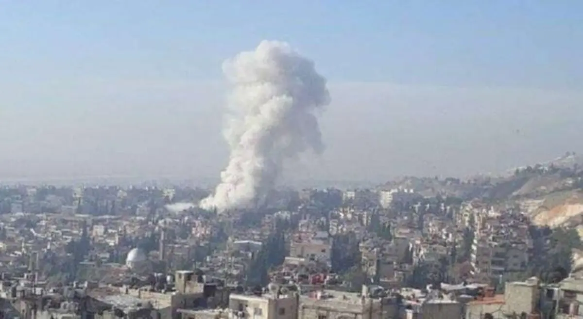 انفجار یک بمب در دمشق

