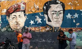 سلاح نرم ونزوئلا علیه ترامپ | هوگوچاوز از عکس‌ها حذف شد؛ او دیگر محبوب نیست