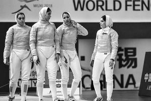 شکست تیم سابر زنان ایران در جام جهانی گرجستان