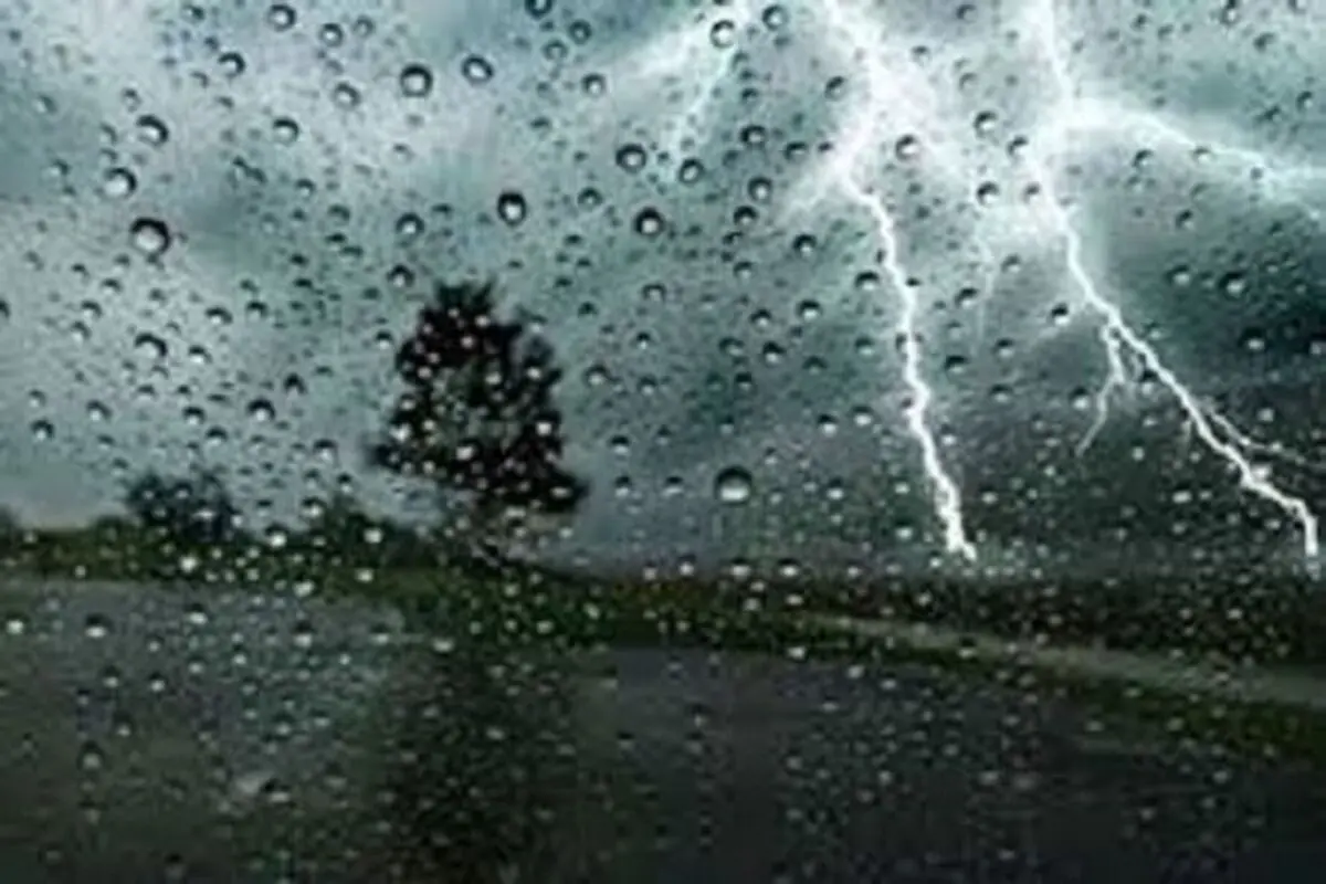 رگبار باران در برخی استان ها