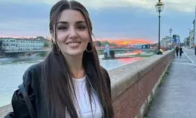 تصاویری زیبا از هانده ارچل در جریان سفرش به پوزیتانو
