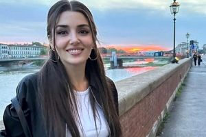 تصاویری زیبا از هانده ارچل در جریان سفرش به پوزیتانو