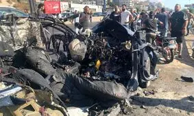 حمله رژیم صهیونیستی به یک خودرو در جنوب بیروت/ ویدئو