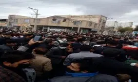  تجمع برای آب این بار در شهرکرد