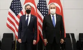 گفت‌ و گوی تلفنی وزیر خارجه ترکیه با همتای آمریکایی خود در خصوص تحولات اوکراین