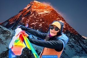 کوهنورد نپالی رکورد سریعترین صعود یک زن به اورست را شکست
