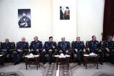 دیدار+فرمانده+نیری+هوایی+ارتش(+امیر+بهمن+بهمرد+)و+جمعی+از+فرماندهان+با+سید+حسن+خمینی (17)