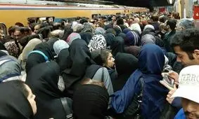 توقف مترو در ایستگاه مصلی فعلا لغو شد