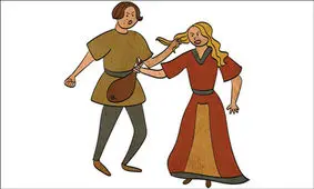 روش عجیب و خشن حل اختلافات زن و شوهر در آلمان قرون وسطی