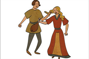 روش عجیب و خشن حل اختلافات زن و شوهر در آلمان قرون وسطی