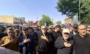 دزفول ایستاده بدرقه کرد؛ تشییع باشکوه سپهبد شهید رشید و فرزندش در قلب خوزستان

