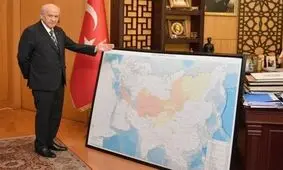 روسیه از نقشه جهان تٌرک اردوغان حمایت کرد