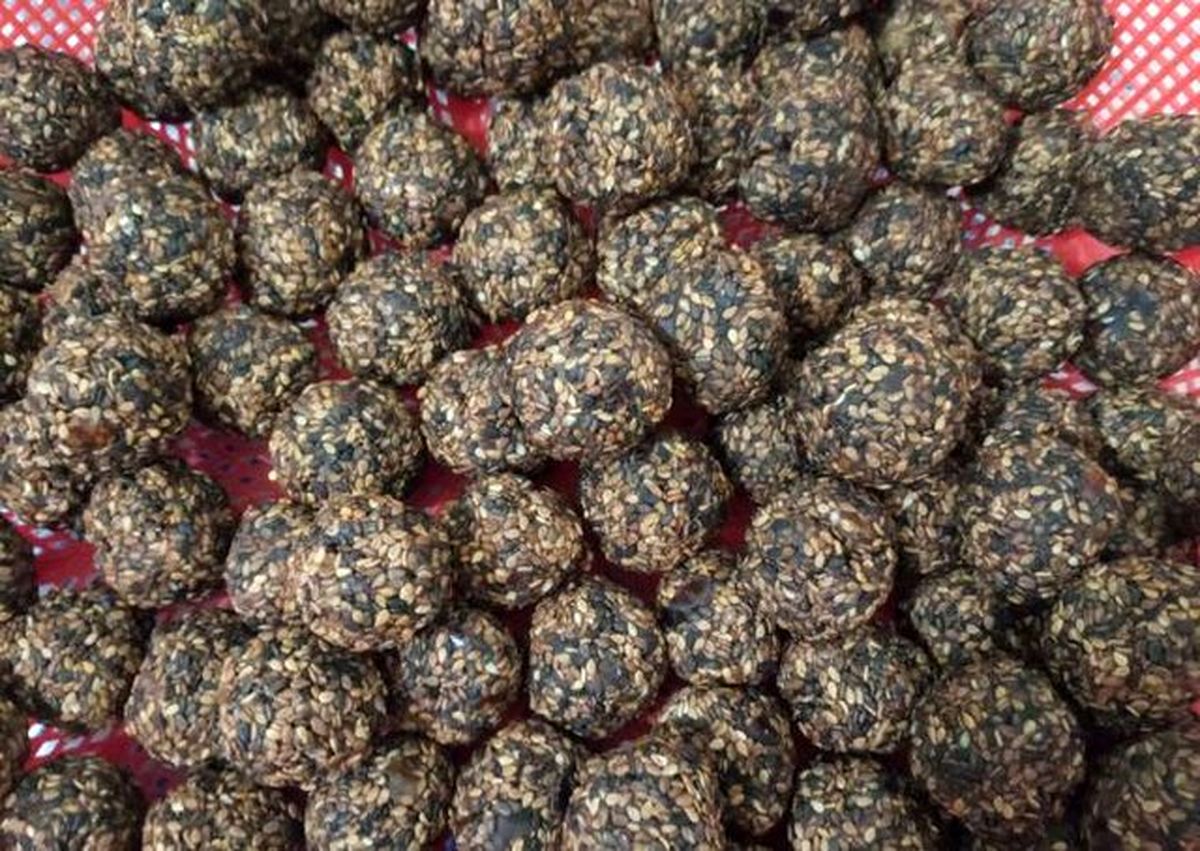 شیرینی سنتی ایلامیها در «شب چله»