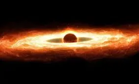 کشف عجیب هابل: سیاهچاله‌ای که به پهلو کج شده است!

