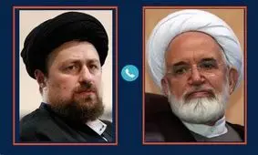 تماس تلفنی سید حسن خمینی با مهدی کروبی
