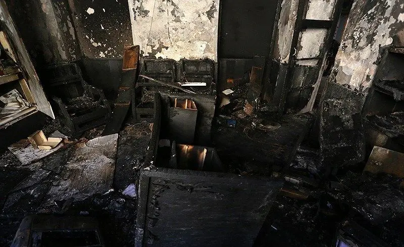 ۴۳۰ مغازه در رشت خاکستر شد