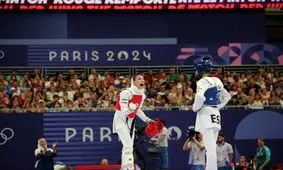 صعود مبینا نعمت‌زاده به نیمه‌نهایی تکواندوی المپیک/ دختر ایرانی در یک قدمی مدال