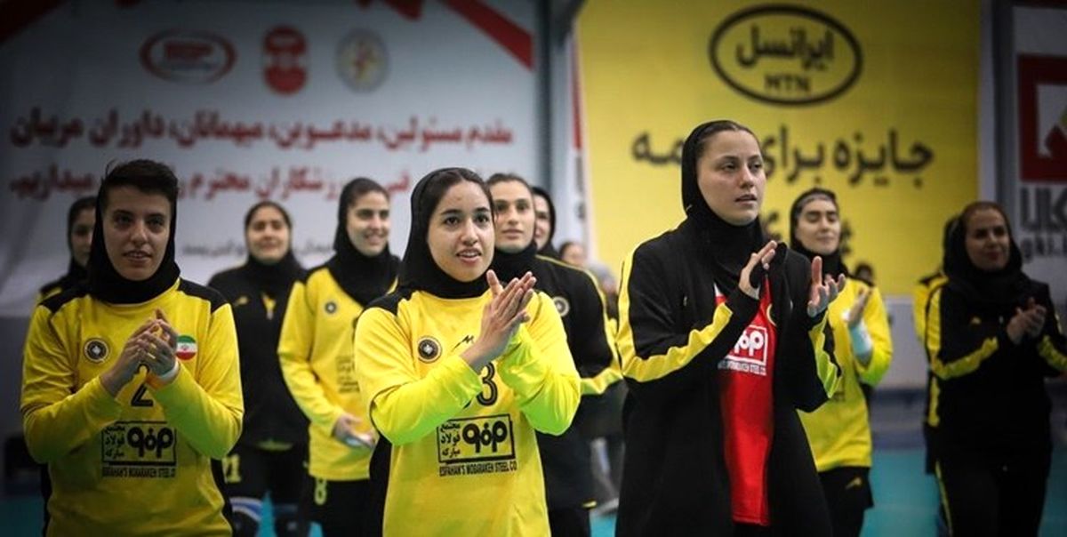 لیگ برتر هندبال بانوان/ پایان نیمفصل به کام طلاییپوشان