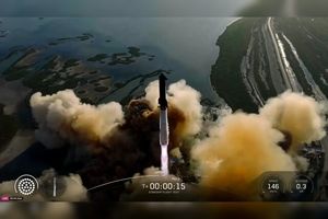 ابرموشک «استارشیپ» یازدهمین پرتابش را با موفقیت انجام داد/ ویدئو