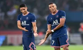 تیپ عجیب امباپه و اشرف حکیمی در نیویورک