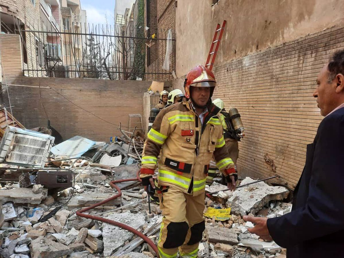 انفجار ساختمان مسکونی در غرب تهران/ مصدومیت ۱۲ نفر