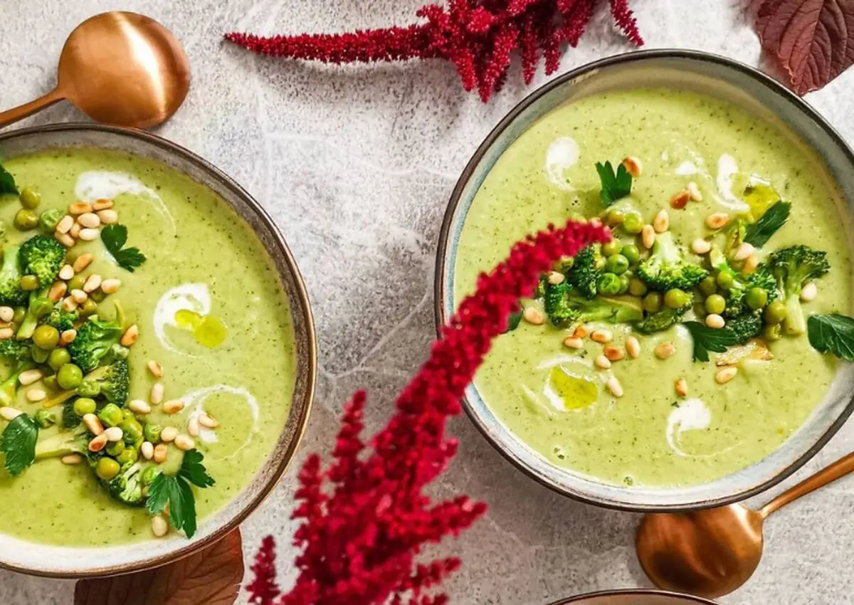 طرز تهیه سوپ کلم بروکلی 