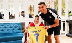 قول رونالدو به دختر هنرمند ایرانی: من همه هزینه‌ها را پرداخت می‌کنم