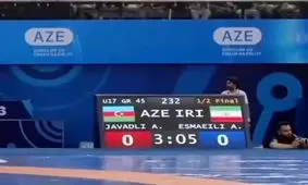 کشتی گیر ایرانی گرفتار یک اشتباه سازمانی شد