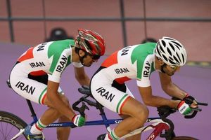 اولین مدال دوچرخه سواری ایران در پیست قهرمانی آسیا