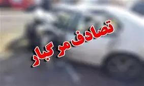 فوت عابر در برخورد با خودروی حمل زباله