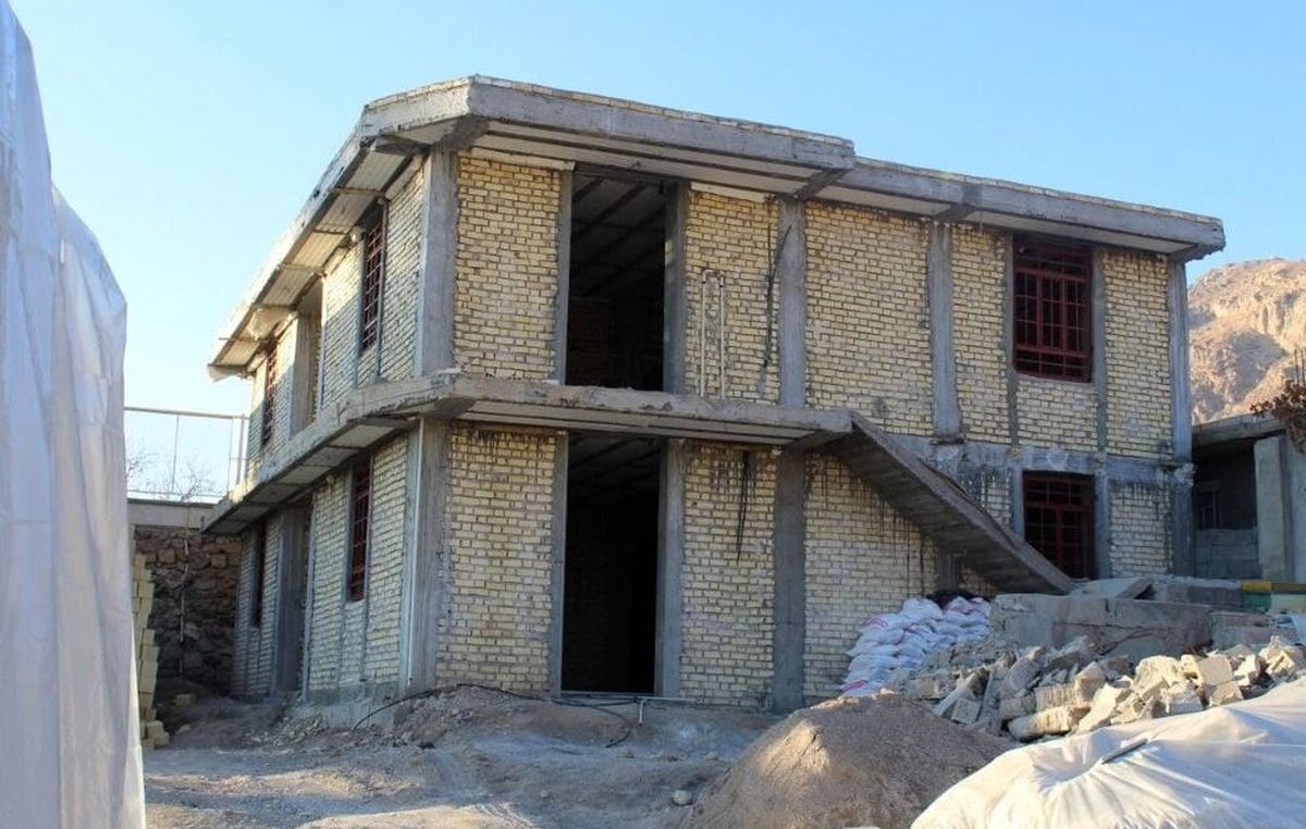 جدیدترین وضعیت ساخت منازل مسکونی مناطق زلزله زده شهرستان دنا
