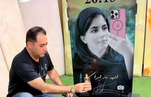 شعرخوانی پرویز پرستویی برای الهه حسین‌نژاد
