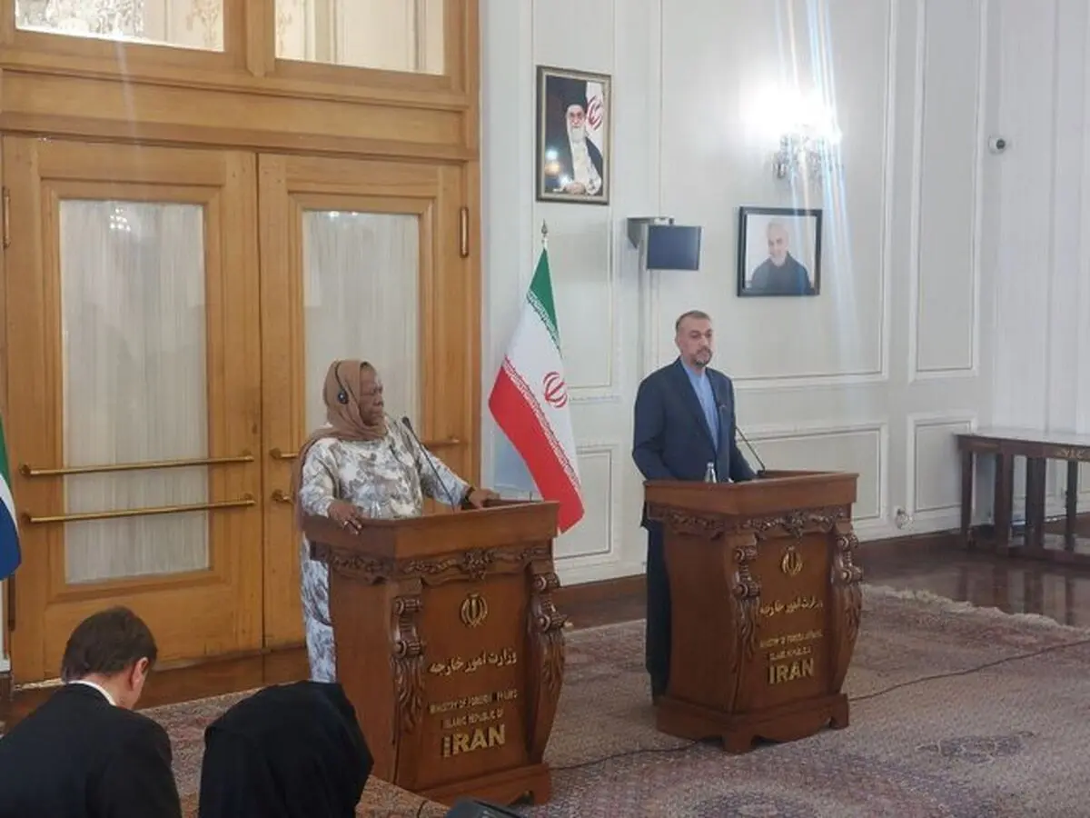 امیرعبداللهیان: رئیسی به آفریقای جنوبی سفر می‌کند/ در حال حاضر منطقه همانند یک بشکه باروت است

