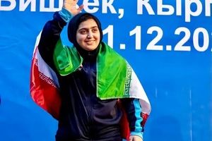 دختر طلایی کشتی ایران: جودو تعلیق شد، کشتی‌گیر شدم/ مجبورم در کارخانه کار کنم