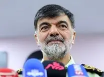 حضور سردار رادان در اجتماع مردم در میدان ولیعصر/ ویدئو