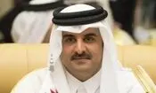 تیپ متفاوت امیر قطر در یک کافه در پاریس/ ویدئو

