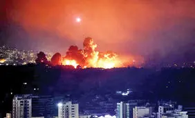 حمله هوایی گسترده رژیم صهیونیستی به جنوب لبنان همزمان با مذاکرات