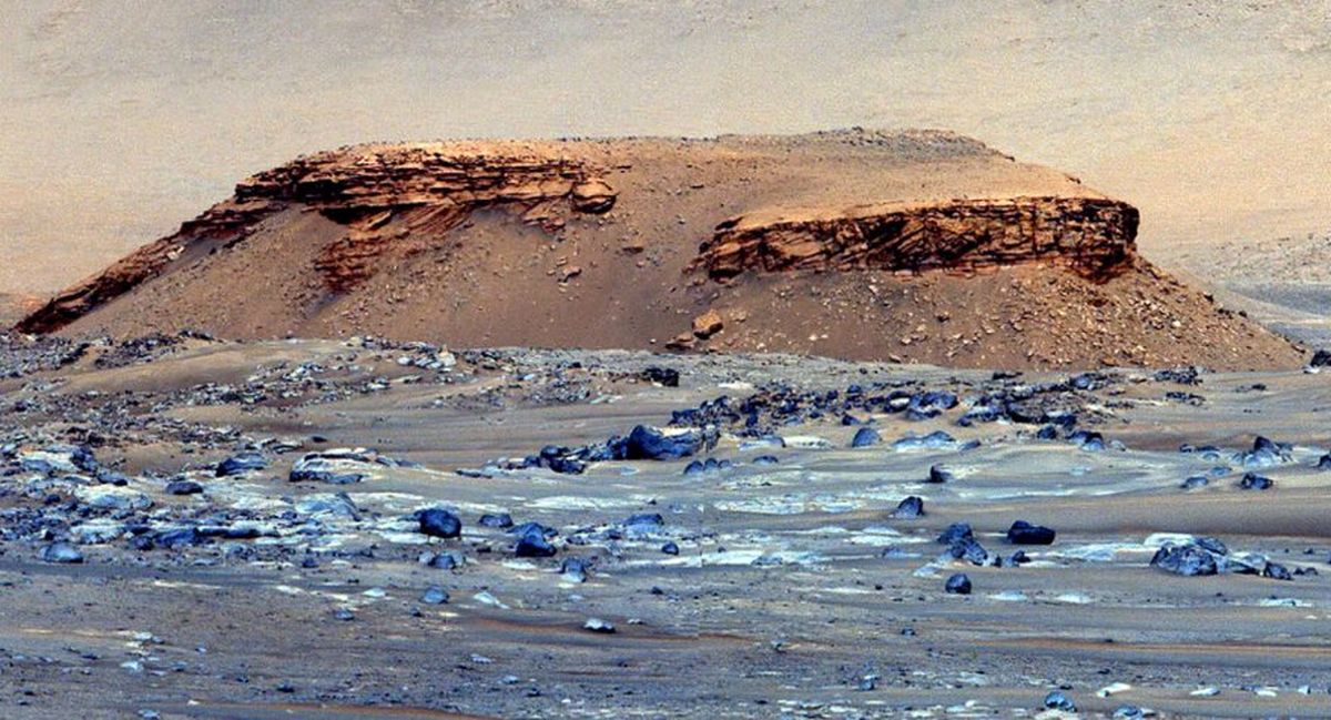 در مریخ رد شگفت‌انگیزی از رودخانه‌های خروشان دیده شد