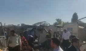  نشت گاز در جعفرآباد کرمانشاه یک کشته و ۱۰ مصدوم برجا گذاشت