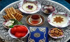 تغذیه سالم در افطار، سحر و شام

