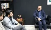 بازدید سخنگوی شهرداری تهران از خبرفوری همزمان با روز خبرنگار

