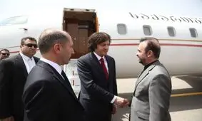 ورود نخست‌وزیر گرجستان به تهران برای شرکت در مراسم تحلیف رئیس‌جمهور

