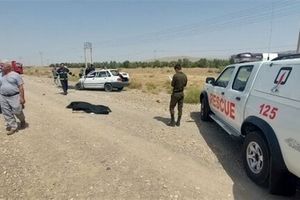 کشته شدن ۳ نفر در تصادف تریلی با روآ در جاده قدیم میانه تبریز