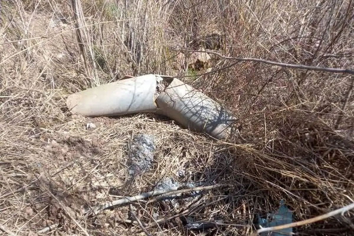 انهدام یک پهپاد انتحاری رژیم صهیونیستی در قزوین
