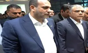 حضور وزیر نفت در غرفه شرکت لوله سازی اهواز در نمایشگاه بین المللی نفت