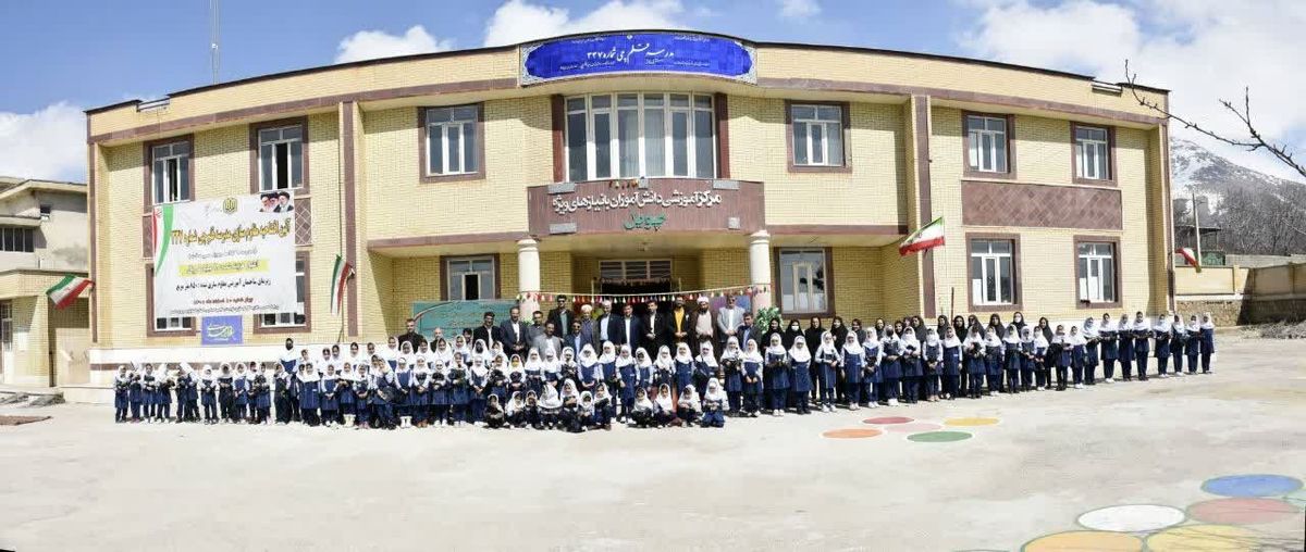 افتتاح ۲ مدرسه مقاوم سازی شده توسط خوزستان در کهگیلویه و بویر احمد

