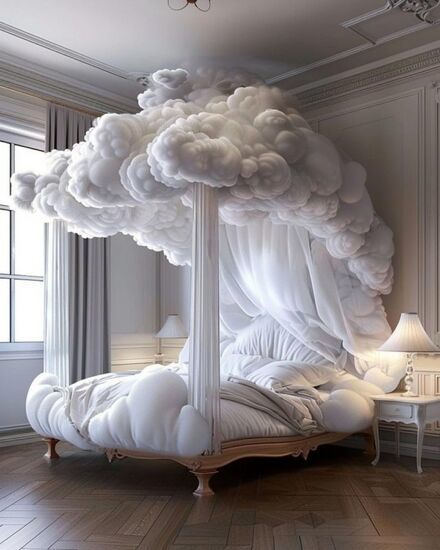تجربه خواب راحت روی ابرها
